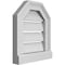Ekena Millwork Octagonal Top Surface Mount PVC Gable Vent w/ 2"W x 2"P Brickmould Sill Frame, 12"W x 14"H GVPOT12X1403SF - alternate 4